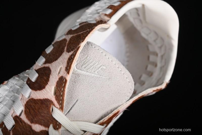 Nike Footscape Woven Asymmetrical Knit Low-Top Lifestyle Sneakers with Nike Air Cushion - FB1959-100