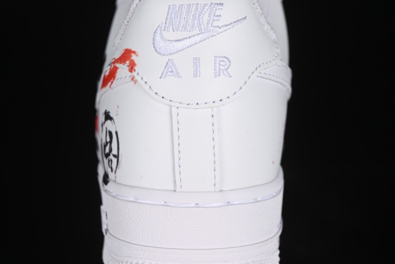 Nike Air Force 1 '07 Low Black Myth Wukong Custom Spray Paint Gift Box Low-Top Casual Sneakers - ZH0316-043