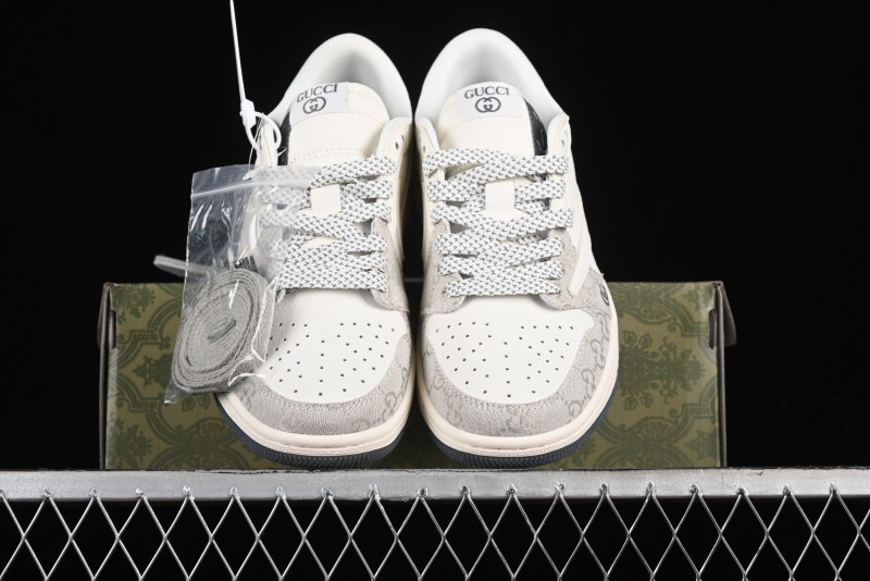 Nike Travis Scott x Fragment Design x Air Jordan 1 Low OG SP AJ1 Casual Sneakers - XZ1658-002