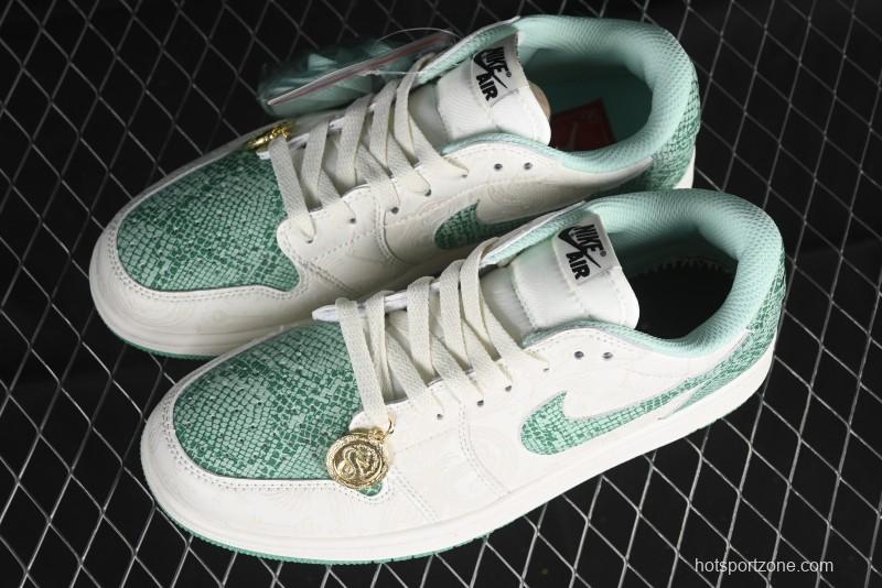 Nike Air Jordan 1 Low OG Retro Basketball Shoes Snake Year Limited Edition - HF3144-100