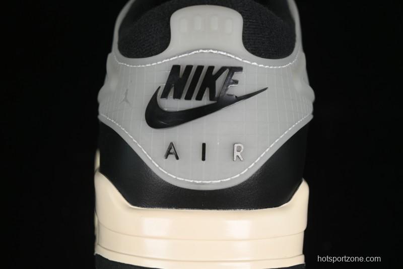 Nike Air Jordan 4 Remastered Sneakers in Black with Textile Mesh, Leather and Suede - FQ7939-006