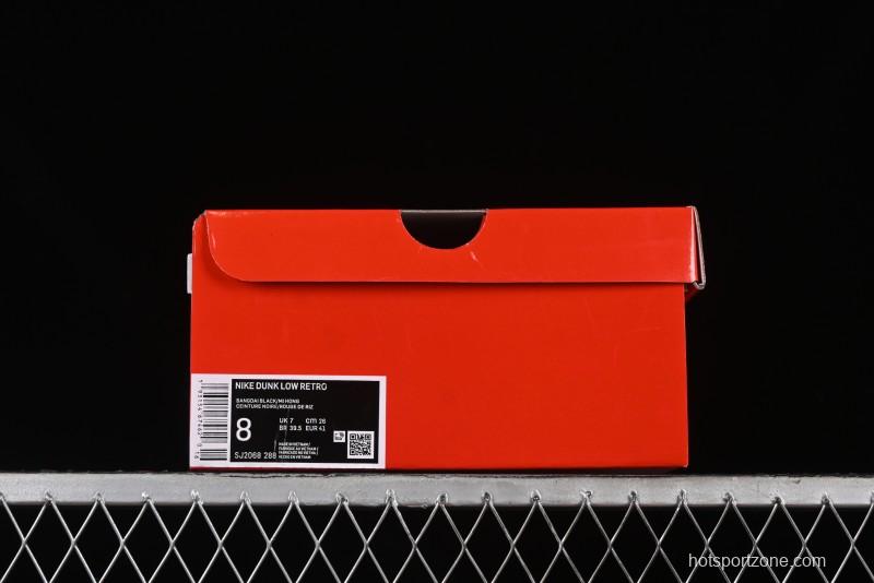 Nike SB Dunk Low SUP Collaboration - Strap Black Hook Anniversary High-End Custom Low-Top Casual Skate Shoes - SJ2068-288