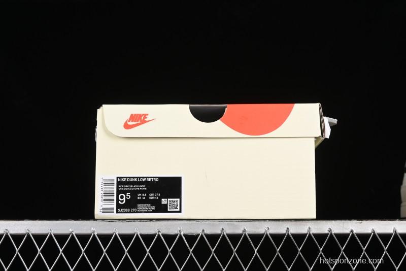 Nike SB Dunk Low x Supreme x Stussy Triple Collaboration Off-White Black Swoosh Anniversary High-End Custom Low-Top Casual Skate Shoes - SJ2068-270