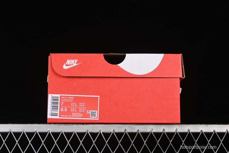 Nike P-6000 Prm Retro Casual Sneakers with Lightweight Design - CD6406-103