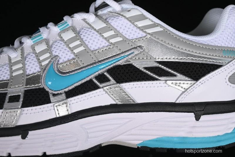 Nike P-6000 Prm Retro Casual Sneakers with Lightweight Design - CD6406-103