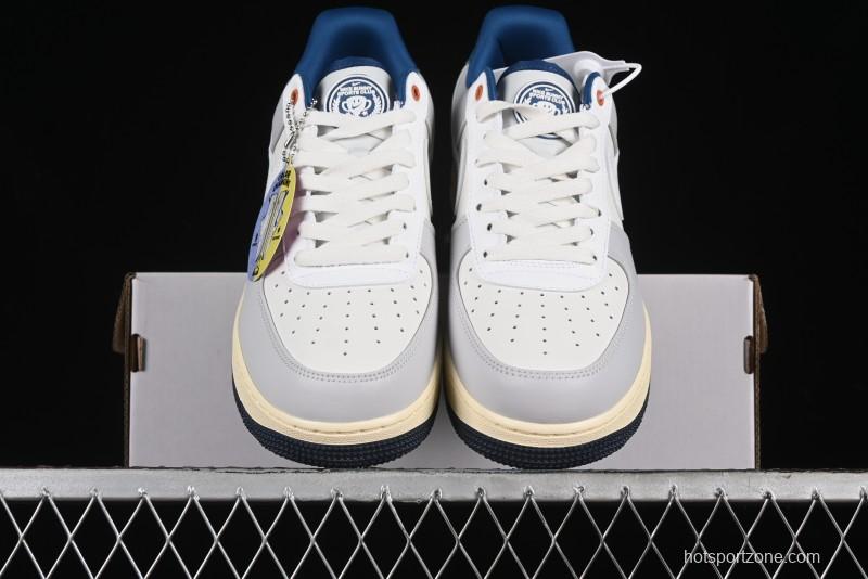Nike Air Force 1 '07 Low Casual Sneakers with Full-Length Air Cushion - HM3721-111