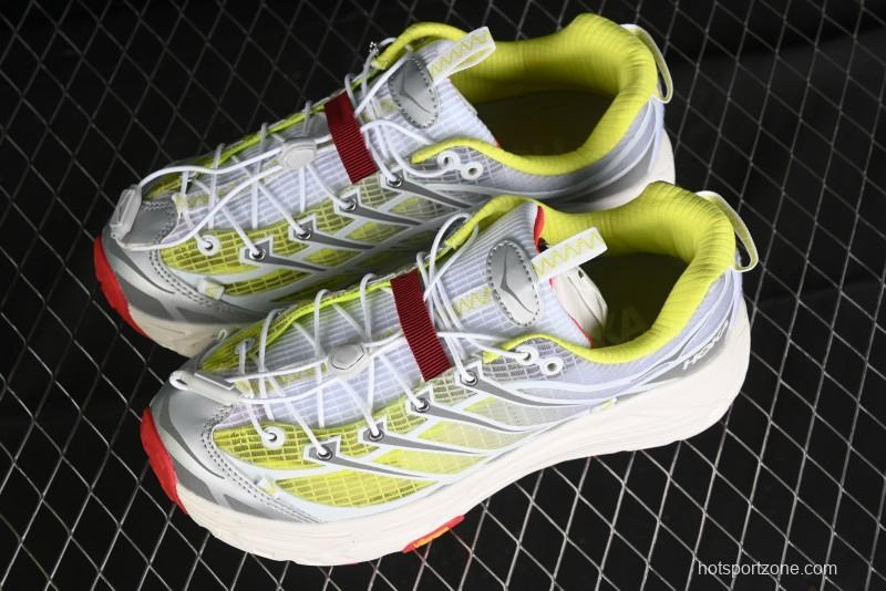 Hoka Mafate Three 2 Ultra-Lightweight Cushioned Trail Running Shoes - 1153931 WNN