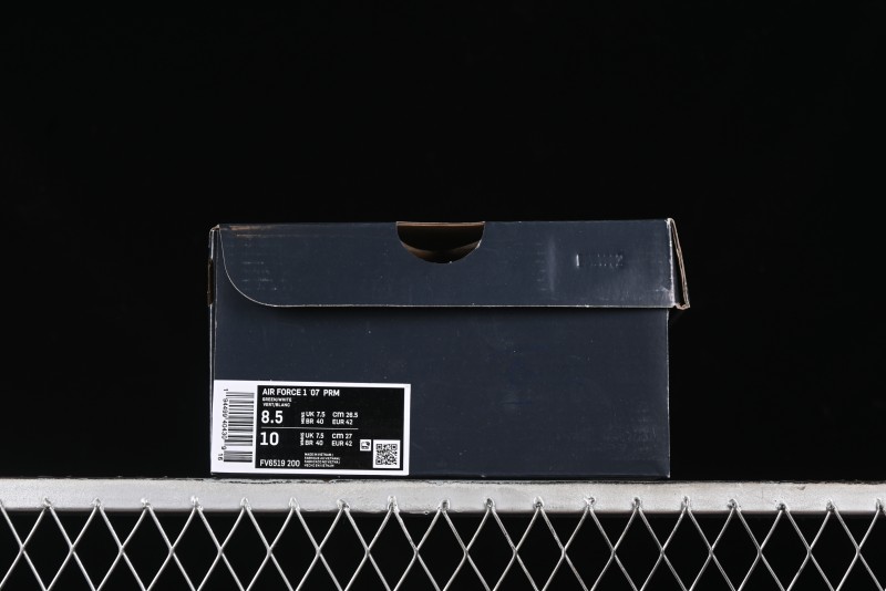 Nike Air Force 1 '07 Low Casual Sneakers with Full-Length Air Cushion - FV6519-200