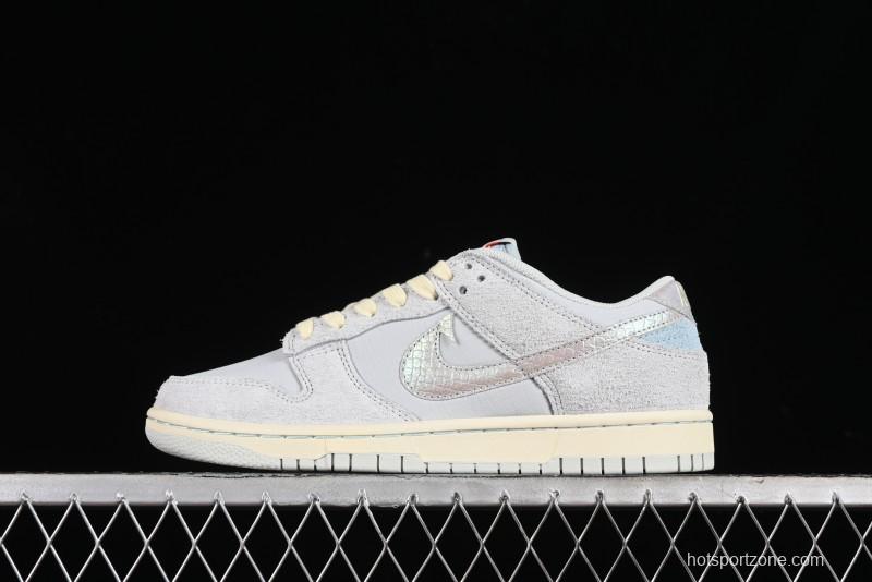 Nike Dunk Low SB "Fishing" Trout Pattern Casual Skate Shoes - DV7210-001