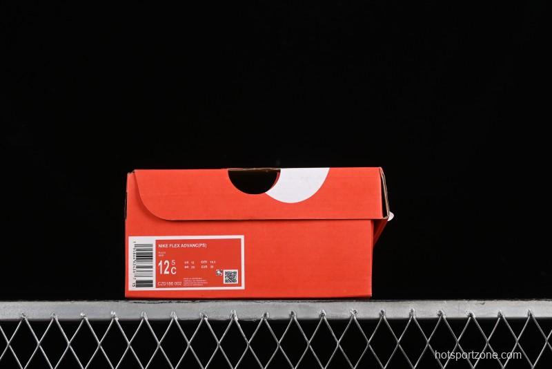 Nike Flex Advance Hook and Loop Breathable Soft Lightweight Kids Shoes - CZ0186-002