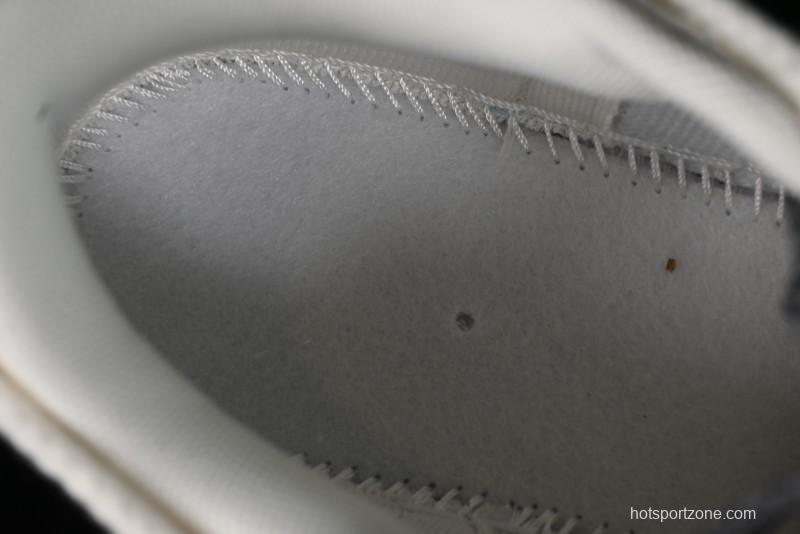 Stussy x Nike Dunk Low SB Sneakers in Off-White and Gray with Stussy S Titanium Accessory - SJ2068-275