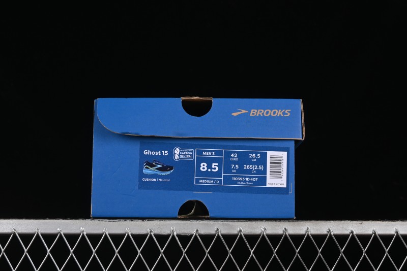 Brooks Ghost 15 Low-Cut Breathable Cushioned Support Running Shoes - 1103931D407