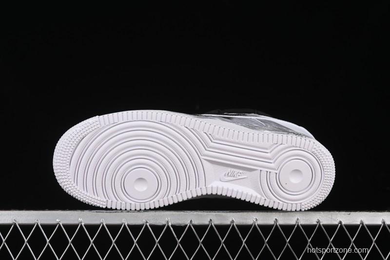 Nike Air Force 1 '07 Low Storm Graffiti Low-Top Casual Sneakers - DD2024-010