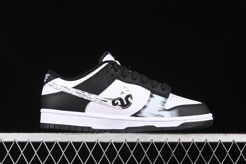 Nike Dunk Low SB Casual Skateboarding Shoes Black Myth Wukong Themed Custom - DD1391-114