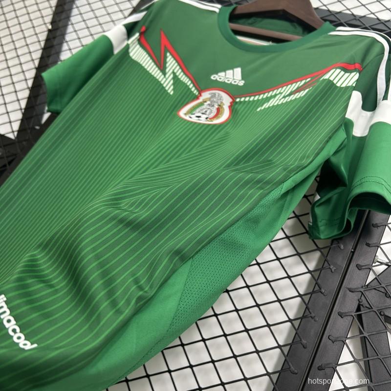 2014 Retro Mexico Home Jersey