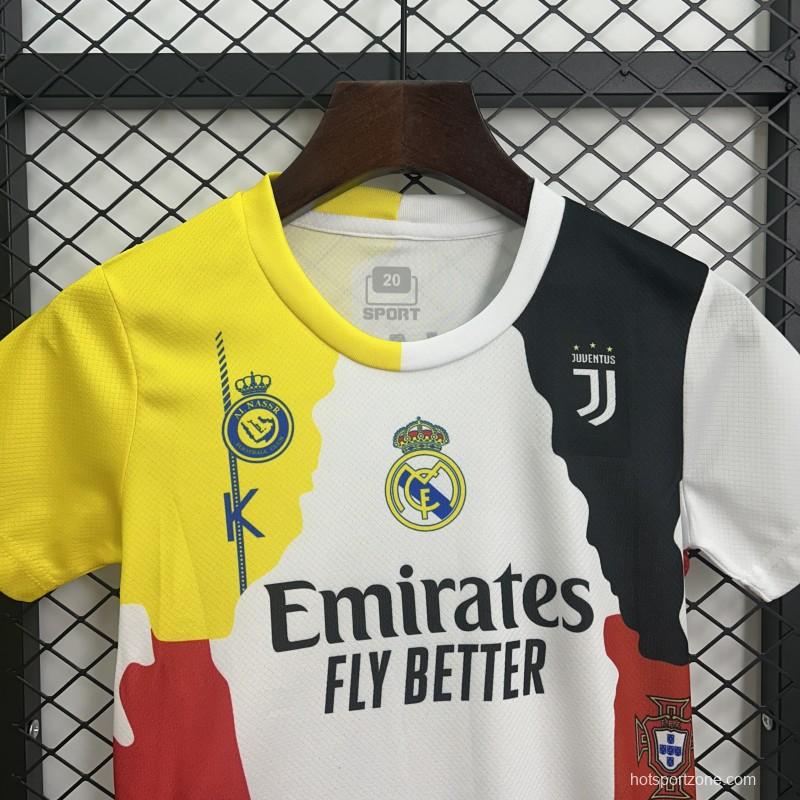 Kids Cristiano Ronaldo Commemorative Edition Size 16-28
