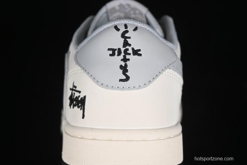 Nike Travis Scott x Fragment Design x Air Jordan 1 Low OG SP AJ1 Retro Sneakers - SJ2068-122