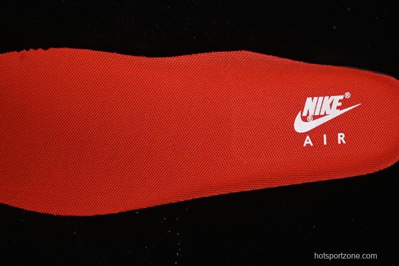 Nike Air Force 1 '07 Low Comme des Garcons Collaboration - Off-White Red Line Low-Top Casual Sneakers - KK3333-001