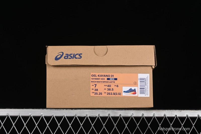 Asics Gel-Kayano 31 Running Shoes with GEL Cushioning and FLYTEFOAM BLAST Technology - 1011B867-402