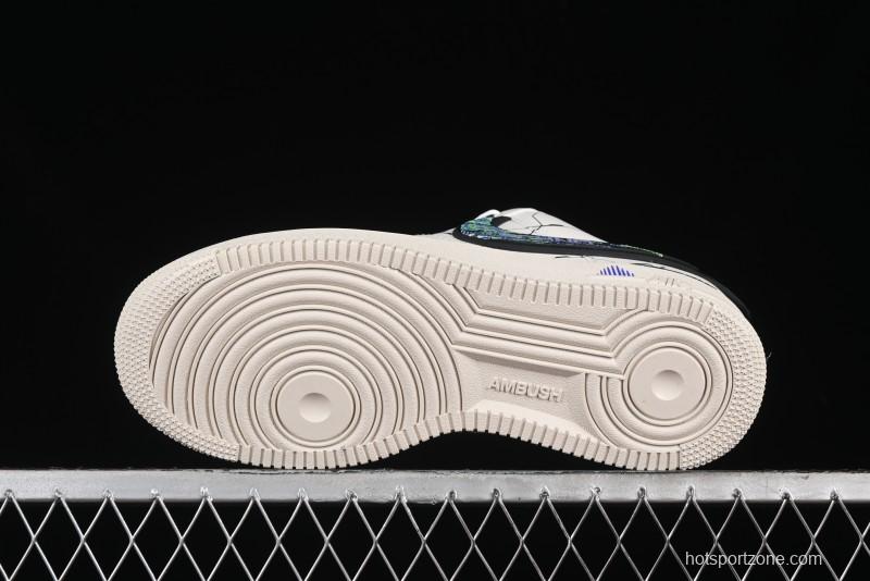 Nike Air Force 1'07 Low "Punk Future" Cyberpunk Style Casual Sneakers - DV3464-020