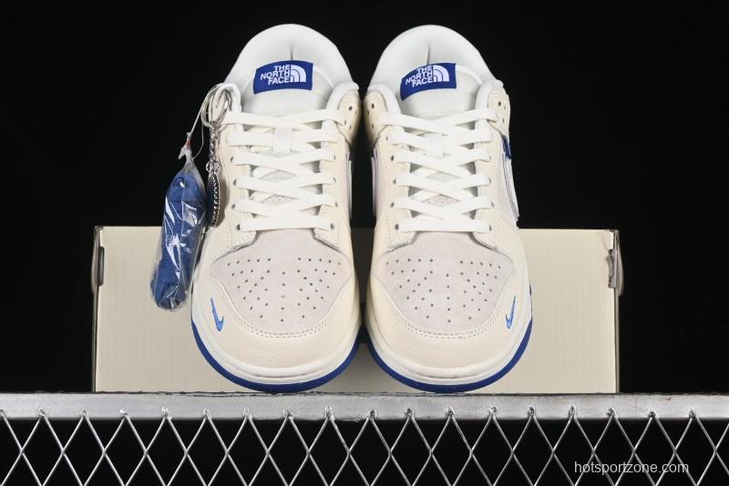 Nike SB Dunk Low The North Face Collaboration Anniversary Edition Custom Low-Top Casual Skate Shoes - KK1333-007