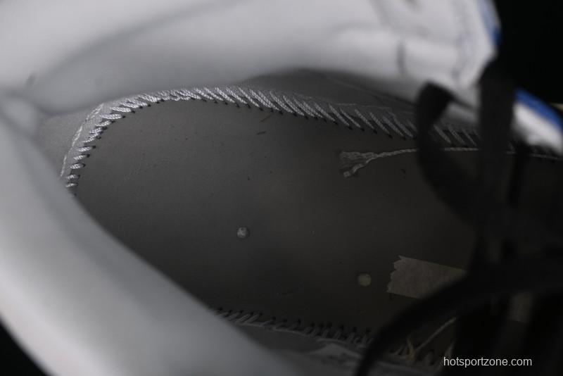 Nike Air Jordan 1 Retro High Basketball Shoes in White Deep Royal Blue - DZ5485-100