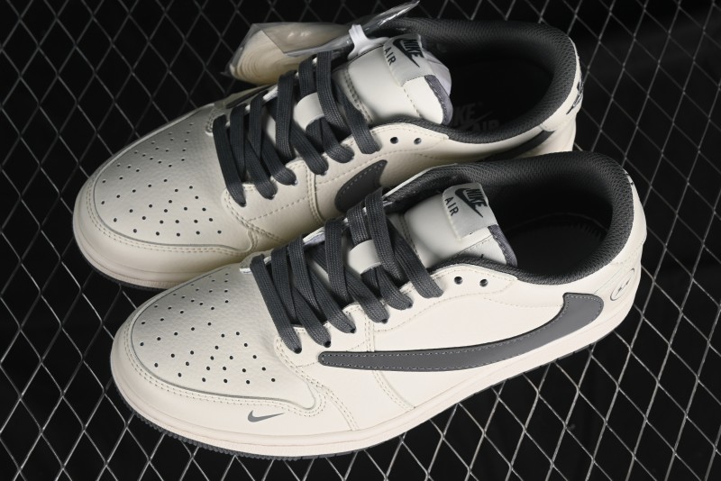 Nike Travis Scott x Fragment Design x Air Jordan 1 Low OG SP AJ1 Retro Casual Sneakers - LJ5188-024