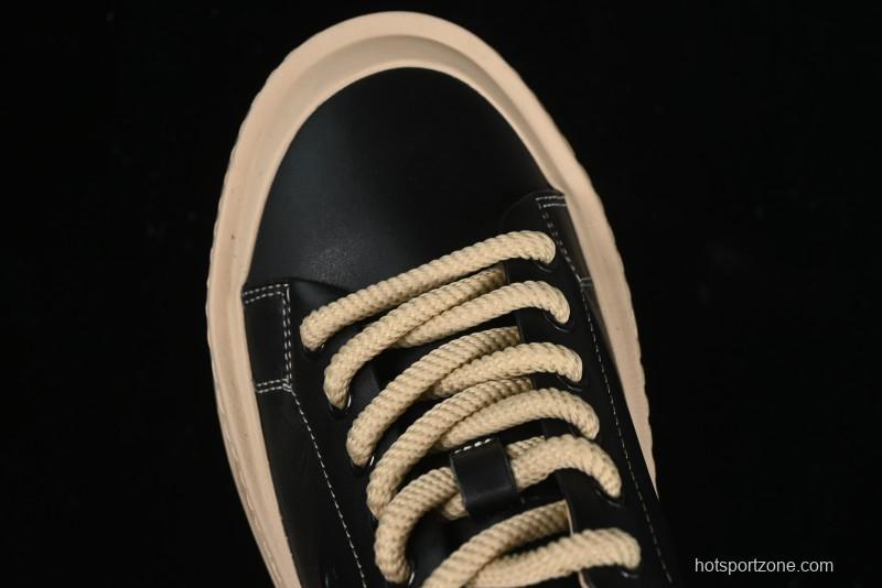 Ecco Street Light Series Autumn Height-Increasing Round-Toe Versatile Casual White Sneakers - 63311901001