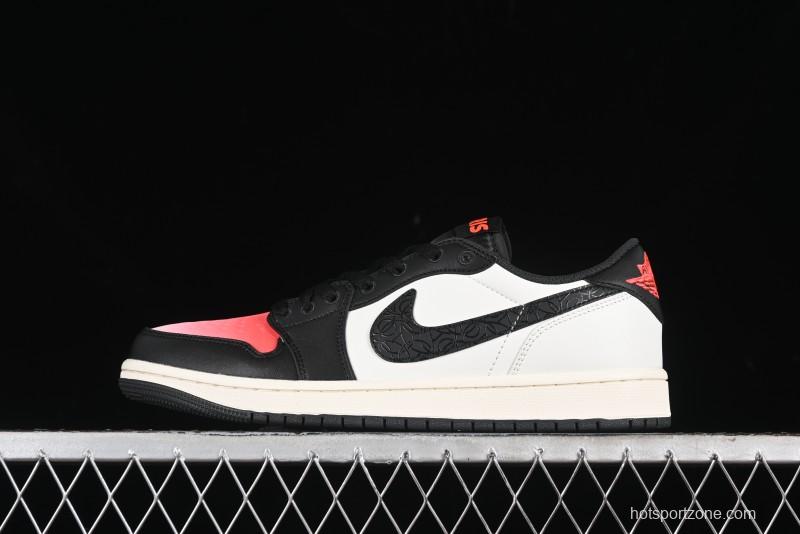 Nike Air Jordan 1 Low AJ1 Gradient China Red Casual Sneakers - HF8828-100