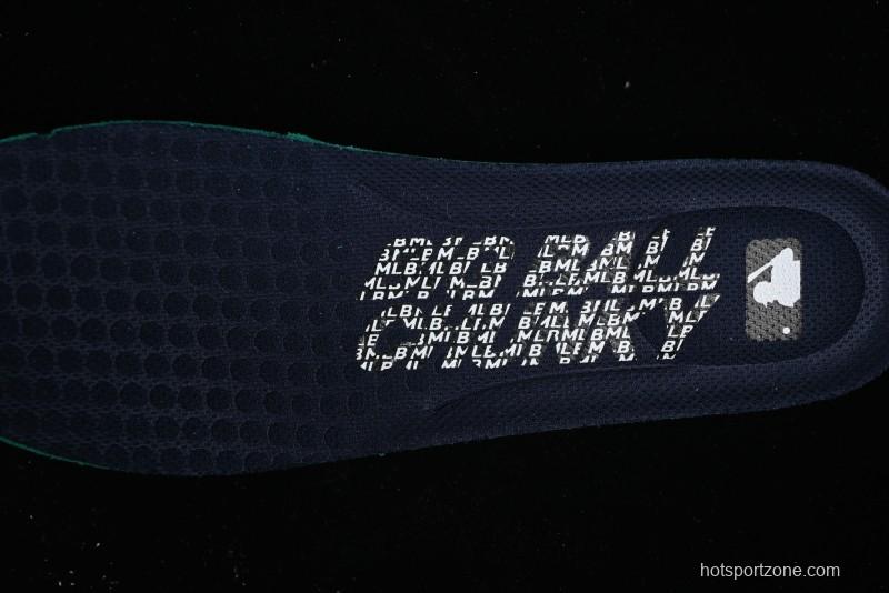 New York Yankees MLB Bigball Chunky Window Velvet Monogram Thick Sole Casual Running Shoes - 3ASHWVM4650NYS