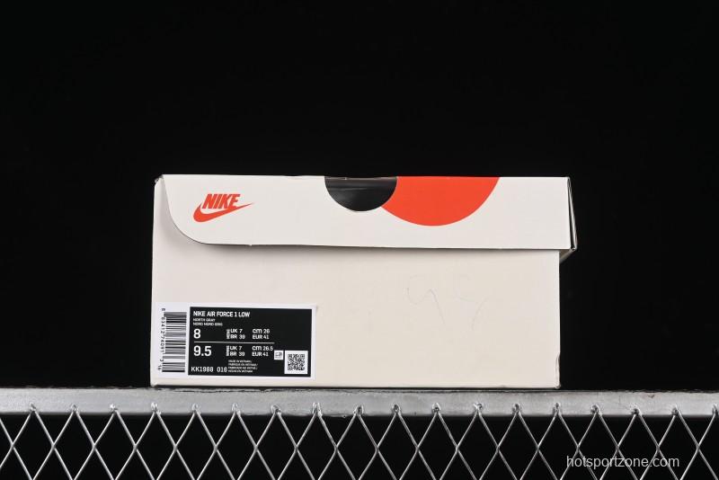 Nike Air Force 1 '07 Low The North Face Collaboration - Blue White Grey - KK1988-016