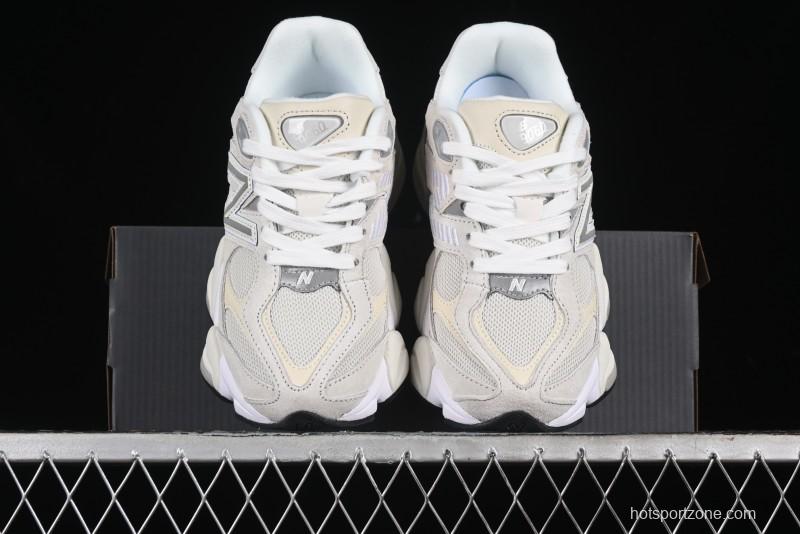 Joe Freshgoods x New Balance NB9060 Retro Casual Running Sneakers with ABZORB Cushioning - U9060WHT