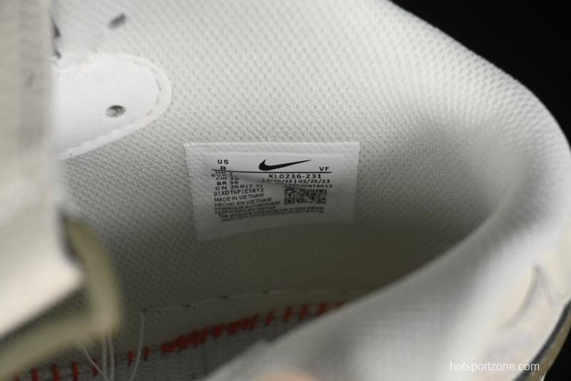 Nike Air Force 1 '07 Mid Military Green Dual-Color Sole Starlight Retro Sneakers - XL0236-231