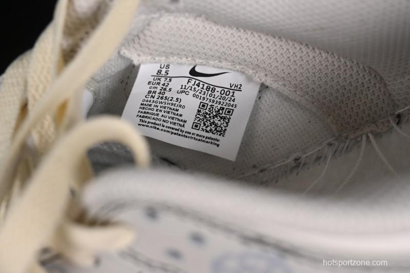 Nike Dunk Low Retro Casual Sneakers with Ancient Tang Print Design - FJ4188-001