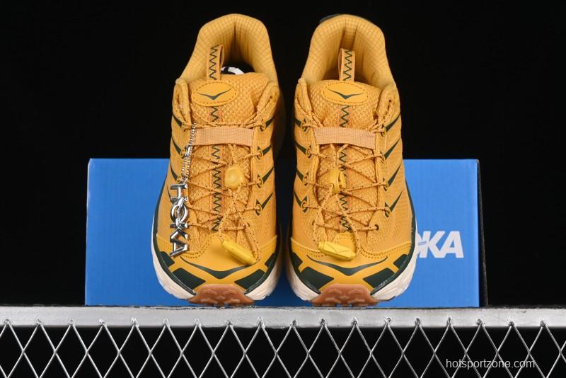 Hoka Mafate Three 2 Ultra-Lightweight Cushioned Trail Running Shoes - 1141572 GLW