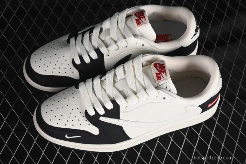 Nike Air Jordan 1 Low OG SP Travis Scott x Fragment Design Collaboration Sneakers - JH6088-606