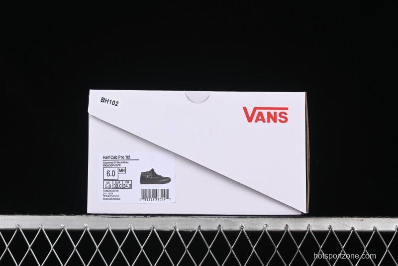 Vans Half Cab Pro 92 Retro Casual Skate Shoes - VN0A3QPH2YW