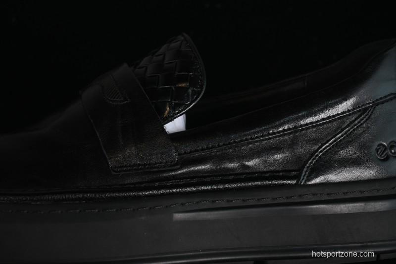 ECCO London Series 2024 New Leather Business Driving Loafers - 63663701001