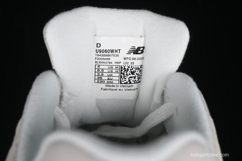 Joe Freshgoods x New Balance NB9060 Retro Casual Running Sneakers with ABZORB Cushioning - U9060WHT