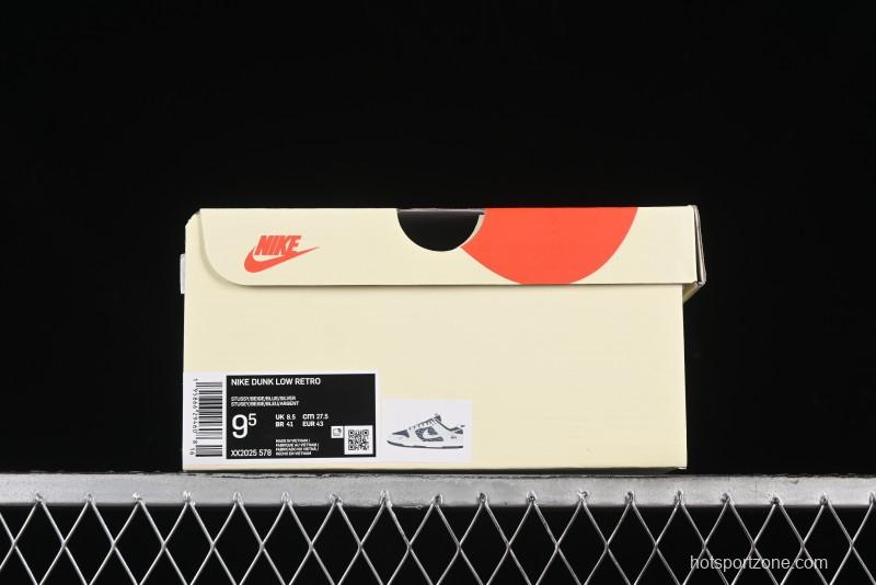 Nike SB Dunk Low Stussy Anniversary Edition Premium Custom Low-Top Casual Sneakers - XX2025-578