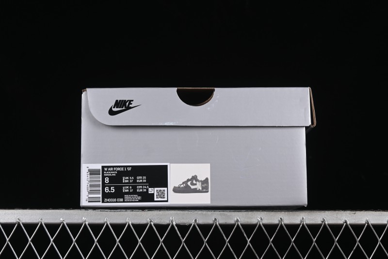 Nike Air Force 1 '07 Low Retro Street Spray White Peach Bubble Casual Sneakers - ZH0316-038