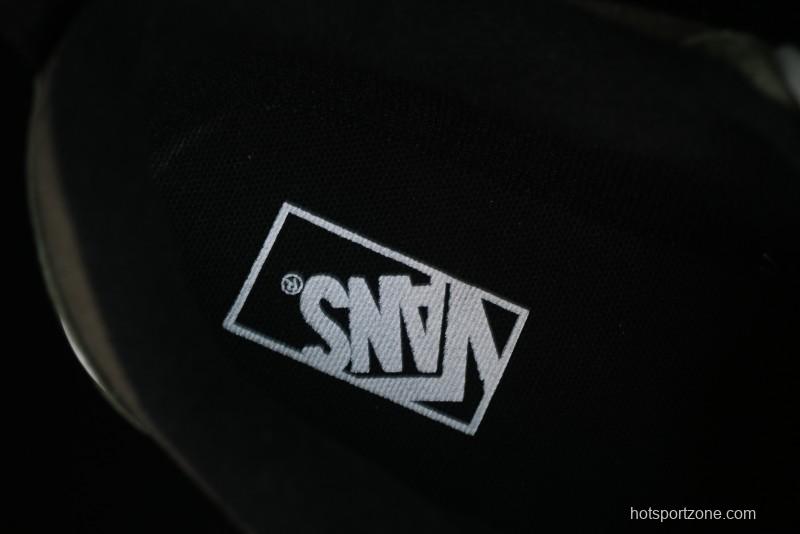 Vans Knu Skool DR White Black Green Chunky Sneakers - VN000CZU50K