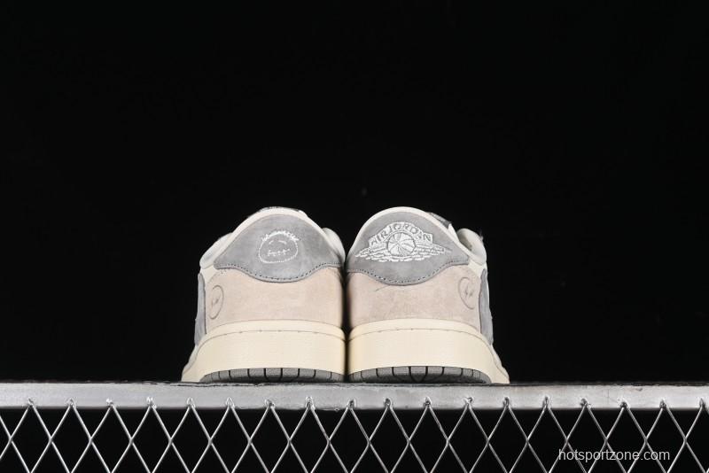 Nike Travis Scott x Fragment Design x Air Jordan 1 Low OG SP Sneakers - JH6088-612
