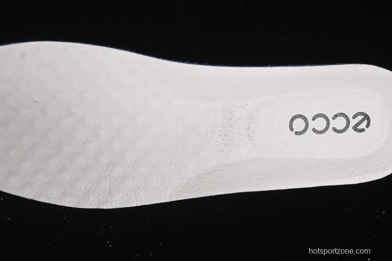 ECCO Street ACE Series Autumn New Retro Fashion Casual Leather Platform Sneakers - 63336101002