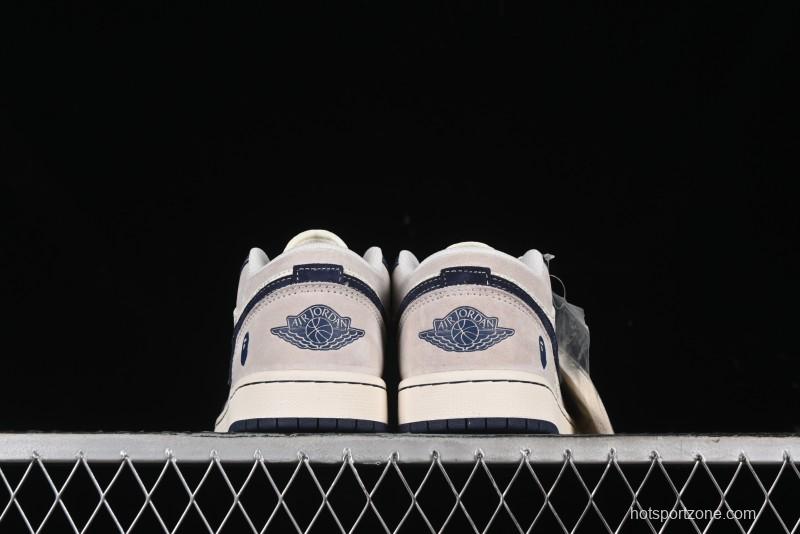 Nike Air Jordan 1 Low BAPE Collaboration Retro Basketball Shoes - WG8850-015