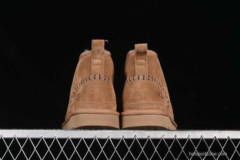 UGG Neumel Moc Ankle Boots in Chestnut Suede with Premium Comfort - 1153631