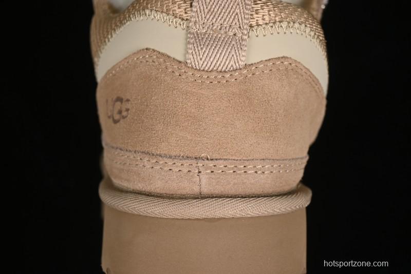 UGG Classic Ultra Mini Melange Low-Top Casual Shoes with Dual-Color Flat Laces - 1144032