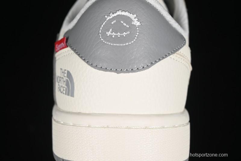 Nike Travis Scott x Fragment Design x Air Jordan 1 Low OG SP AJ1 Supreme North Face Collaboration - DIY1688-001