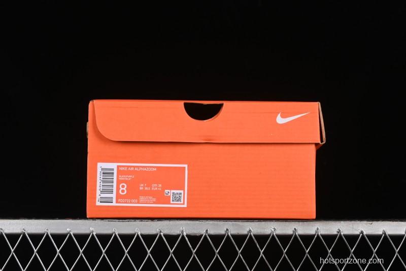 Nike Air Alphazoom Lightweight Breathable Running Shoes with Cushioning Technology - FD2722-003