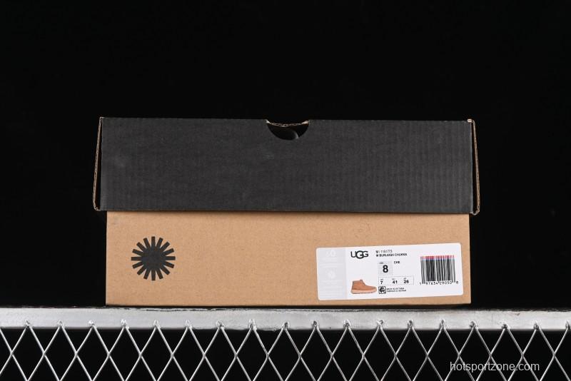 UGG Burleigh Chukka Comfortable Flat Lace-Up Round Toe Fashion Casual Boots - 1151773